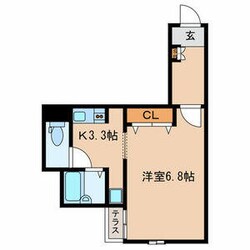 ｋｏｕｅｎハイツの物件間取画像